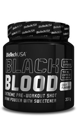 Black Blood 330g, BiotechUSA PRE WORKOUT