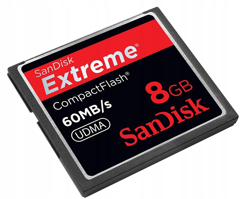 KARTA COMPACT FLASH SANDISK EXTREME 8GB