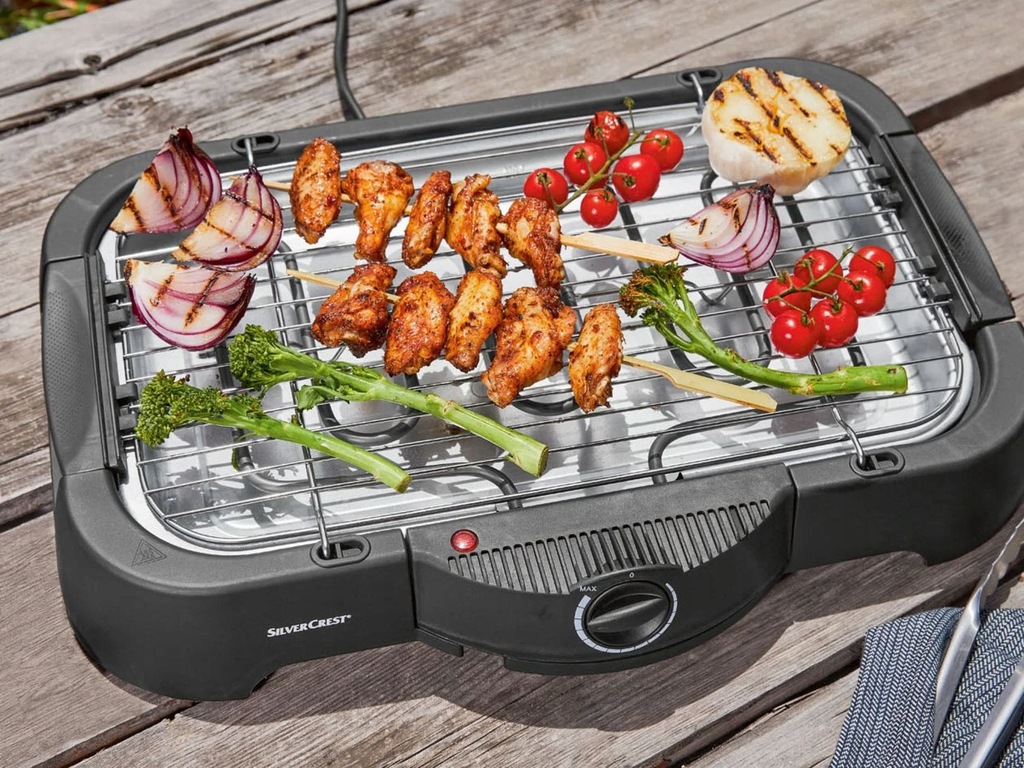 Купить ЭЛЕКТРИЧЕСКИЙ ГРИЛЬ SILVERCREST 2000ВТ НОВЫЙ: отзывы, фото и ...