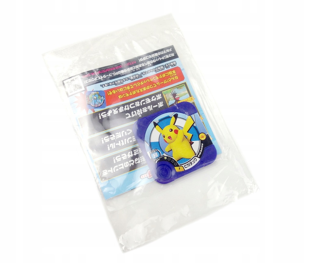 Pokemon Plastikowy Żeton z Japonii Pikachu / B01