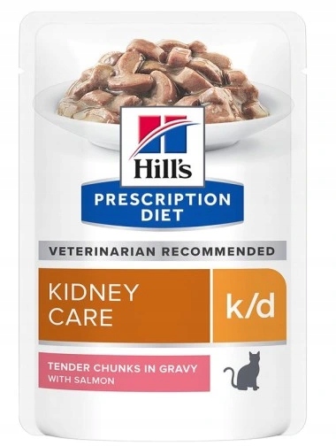Mokra karma dla kota Hill’s Prescription Diet Kidney Care k/d łosoś 85 g