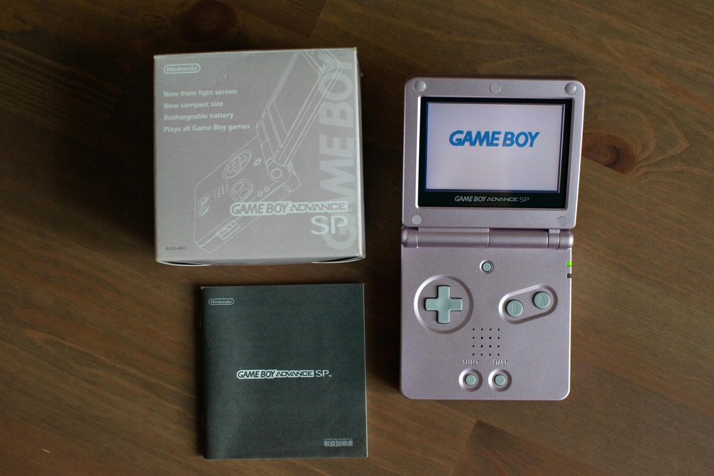 Nintendo Game Boy Advance SP - różowa