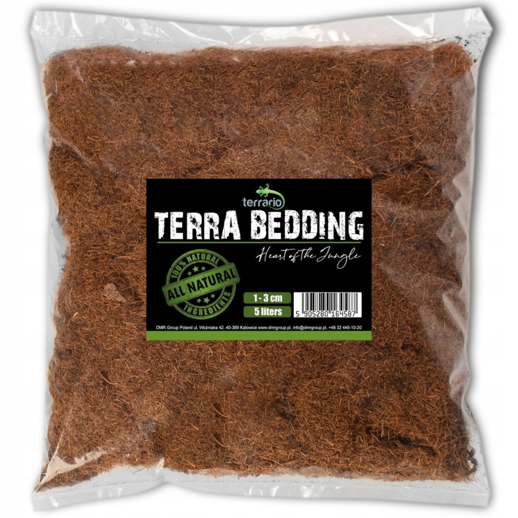 Terrario Terra Bedding 5l - podłoże z włokien koko