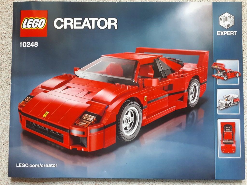ferrari f40 creator lego
