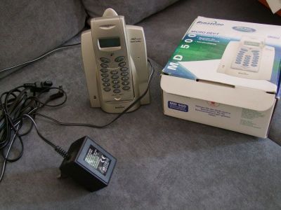 Telefon bezprzewodowy Binatone MD500 - komplet