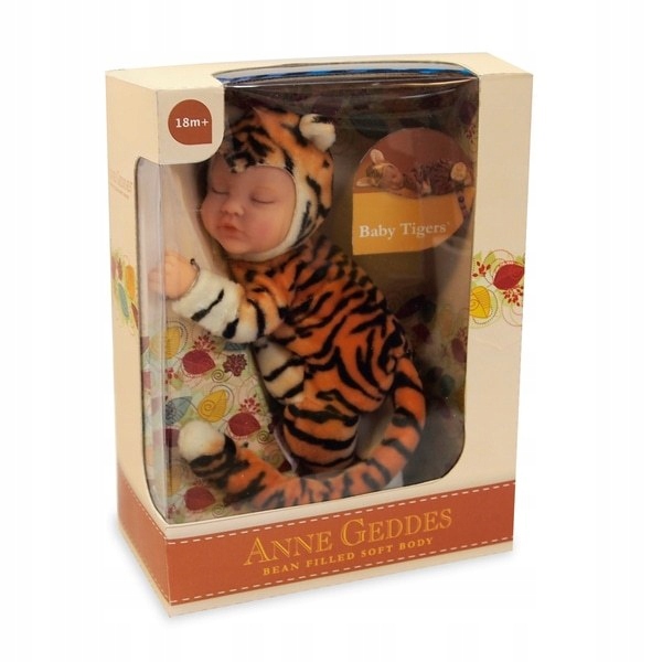 Anne Geddes lalka niemowlę tygrys 23 cm tygrysek anna
