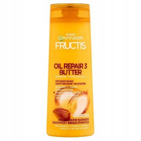 Fructis Oil Repair 3 Butter Szampon do włosów bard