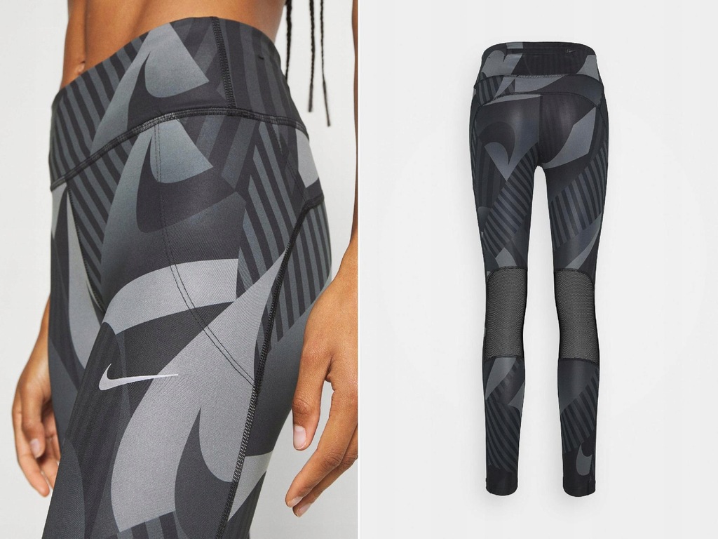 D008D17 Nike LEGGINSY SPORTOWE CU3114-010 36 - 10158172009 - oficjalne  archiwum Allegro