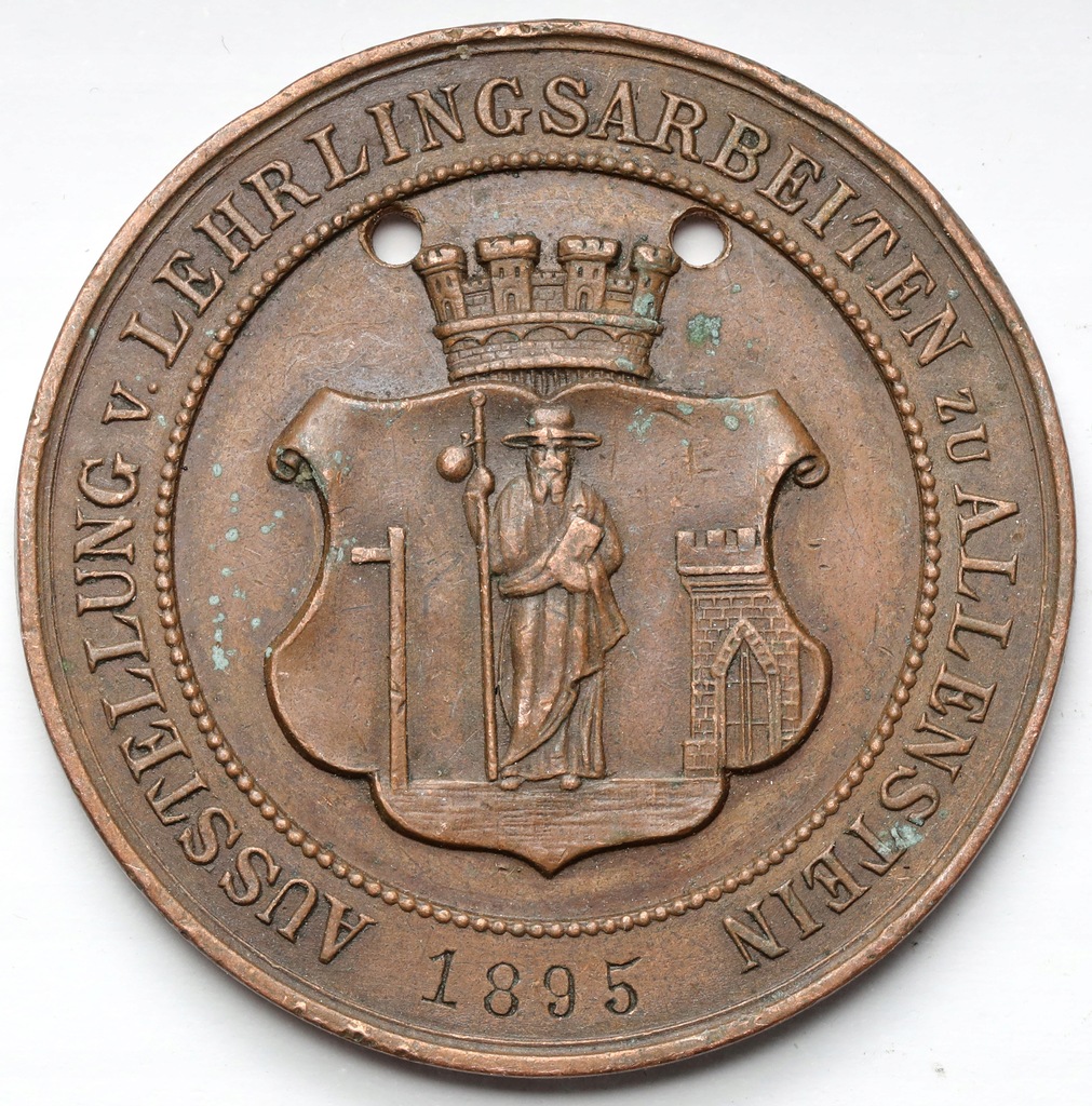 709. Olsztyn / Allenstein, Medal za pracę 1895