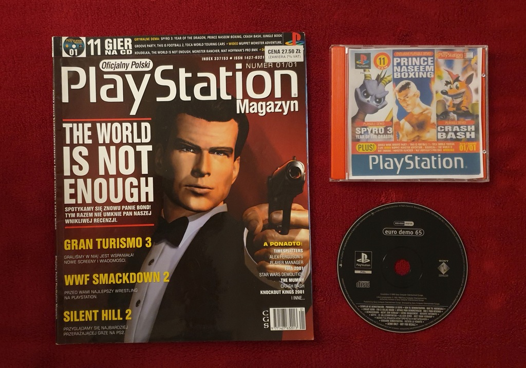 Oficjalny Polski Playstation Magazyn 01/01 z CD