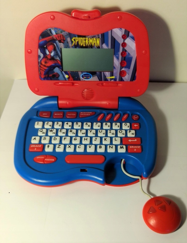 Laptop edukacyjny Spider-Man Lexibook okazja !