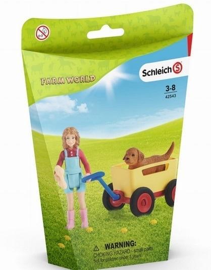 WÓZEK DLA PSÓW, SCHLEICH