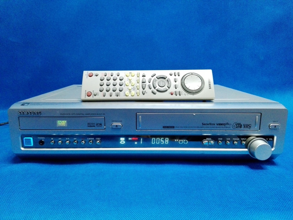 Combo DVD/VHS/Amplituner SAMSUNG DVD-CM350 /Pilot