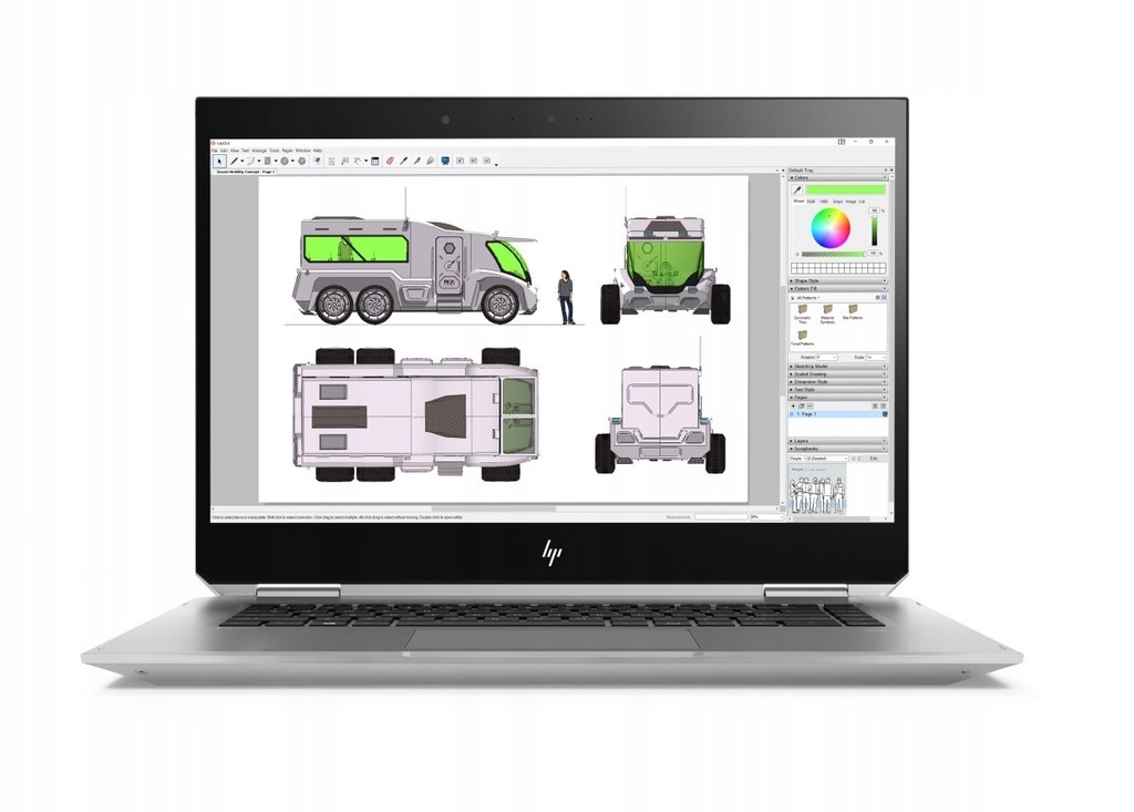 Notebook ZBook Studio X360 G5 i7-8750H/256/16G