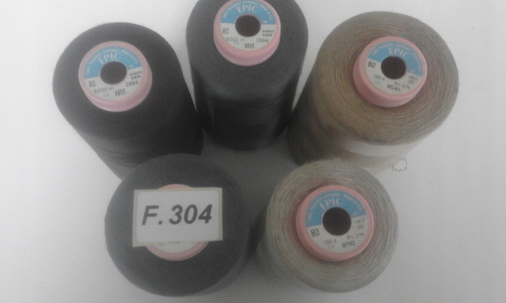 Nici pol Coats Epic g.80 mix 10.000 m F.304