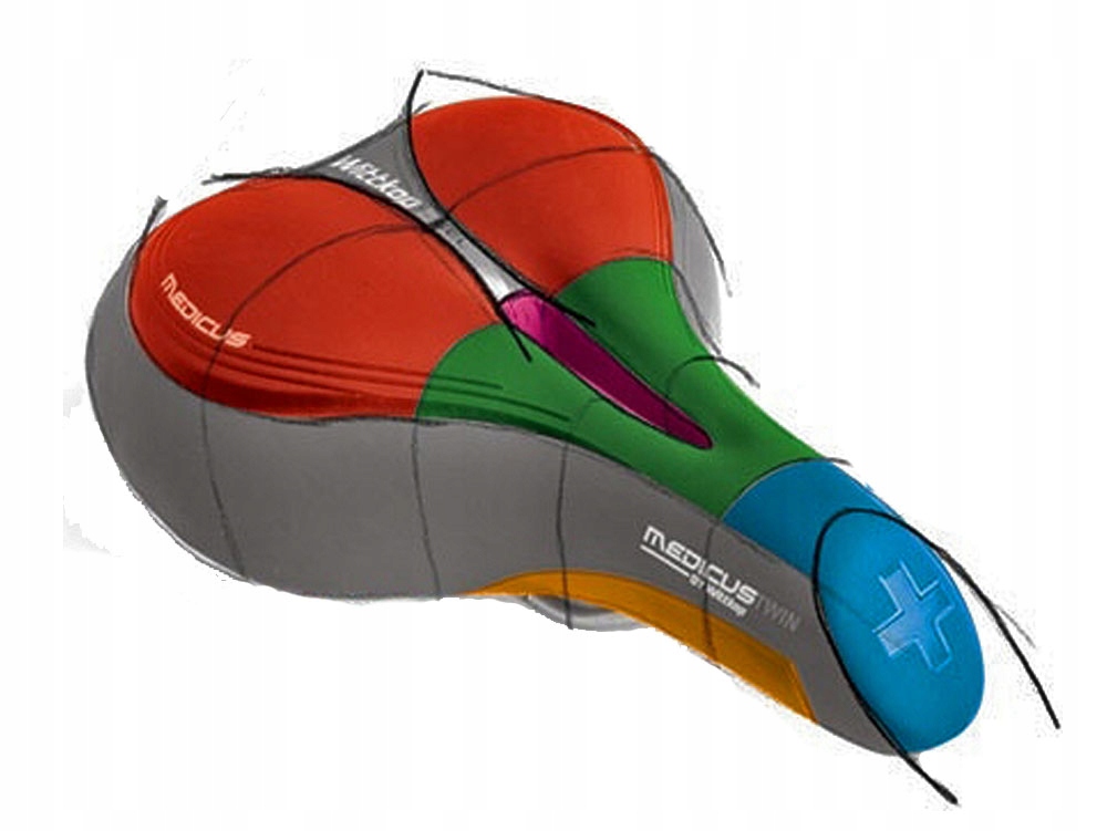 Купить Гелевое седло WITTKOP TWIN MEDICUS 3.0: отзывы, фото, характеристики в интерне-магазине Aredi.ru