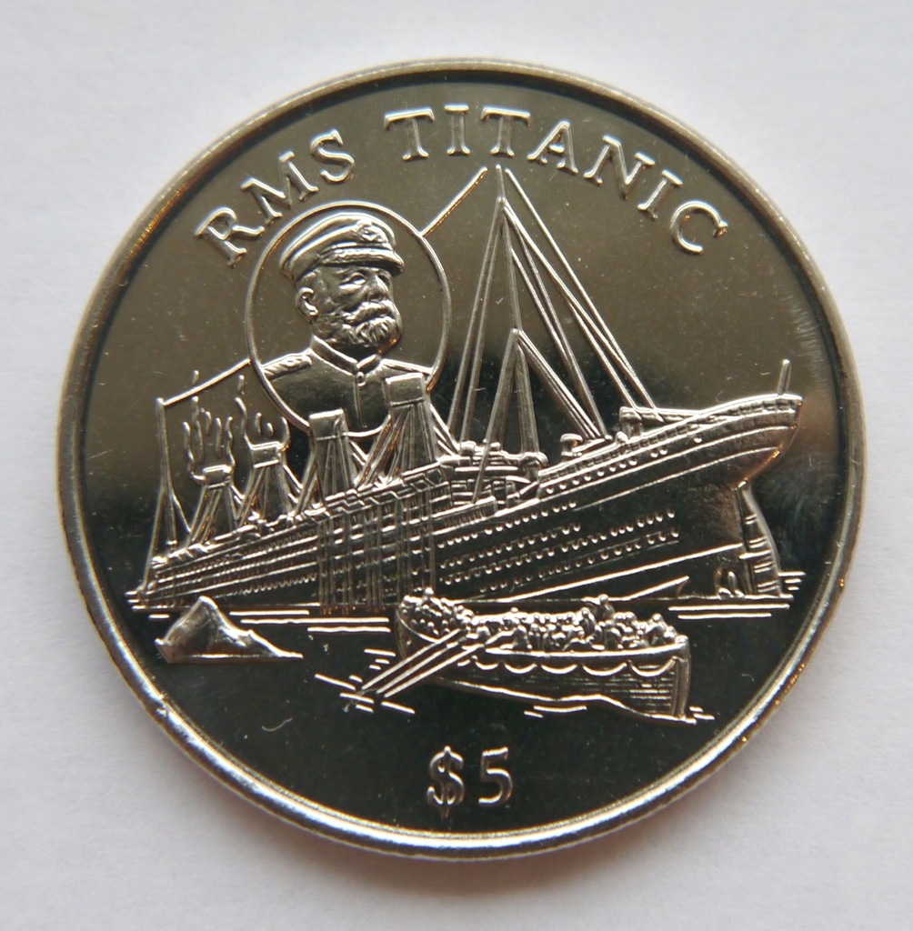 D378/ LIBERIA 5 $ 1998 RMS TITANIC