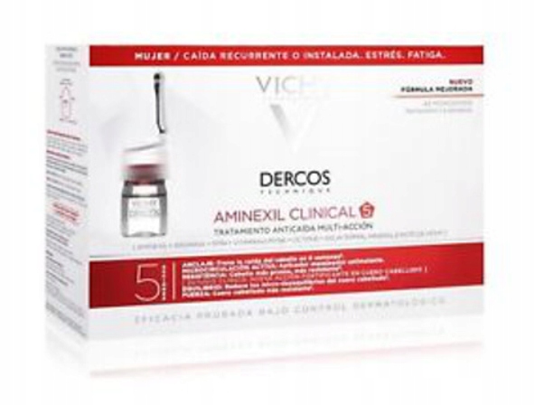 Vichy Dercos Aminexil Clinical 5 Kuracja 21x6ml