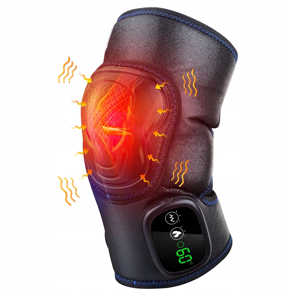 Heating Leg Massager Physiotherapy Vibration Knee Pads for Joint Pain