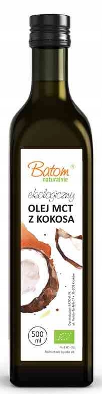 OLEJ MCT Z KOKOSA BIO 500 ml BATOM