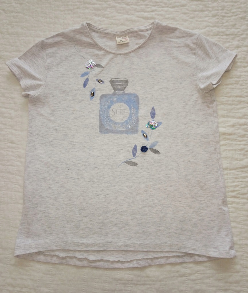 Zara t-shirt bluzeczka rozmiar 13/14 lat Perfumy
