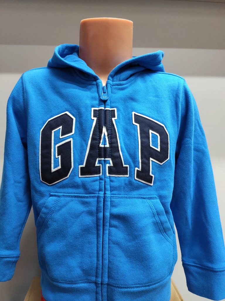 BLUZA GAP dziecięca niebieska 74-80 cm 12-18 mies.