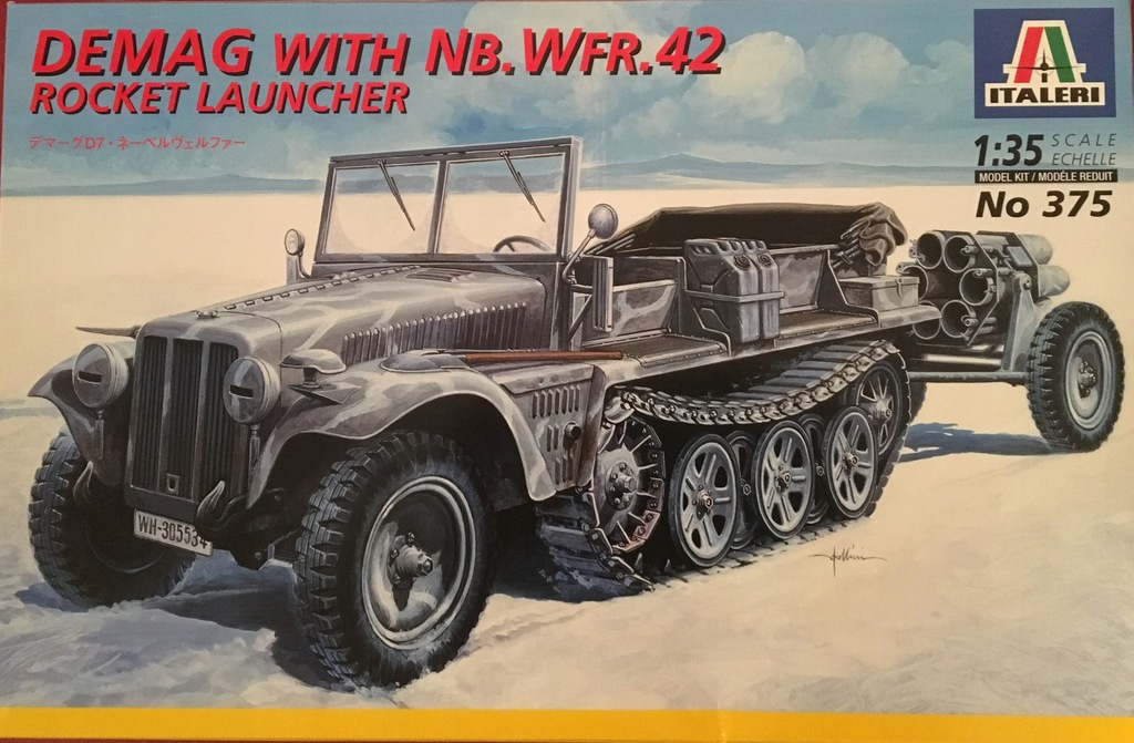 自動車 ITALERI DEMAG with Nb. WFR.42 No 375 - 自動車 自動車 ITALERI DEMAG with Nb. WFR.42 No 375 - 自動車