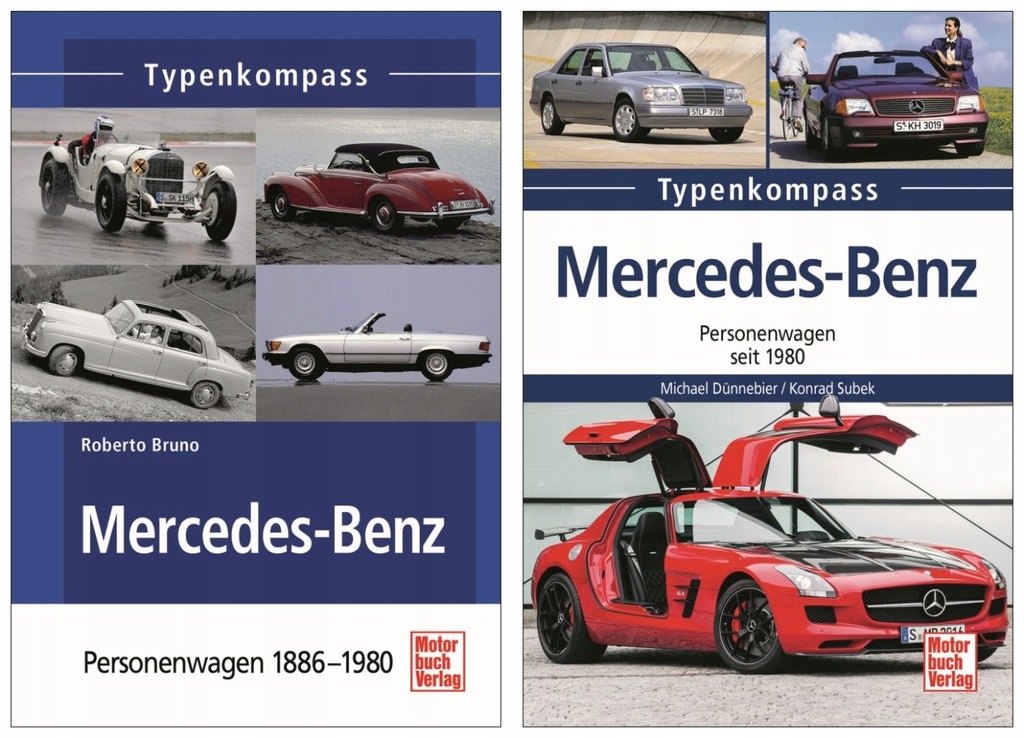 Mercedes 1886-2016 osobowe mini encyklopedia cz1+2