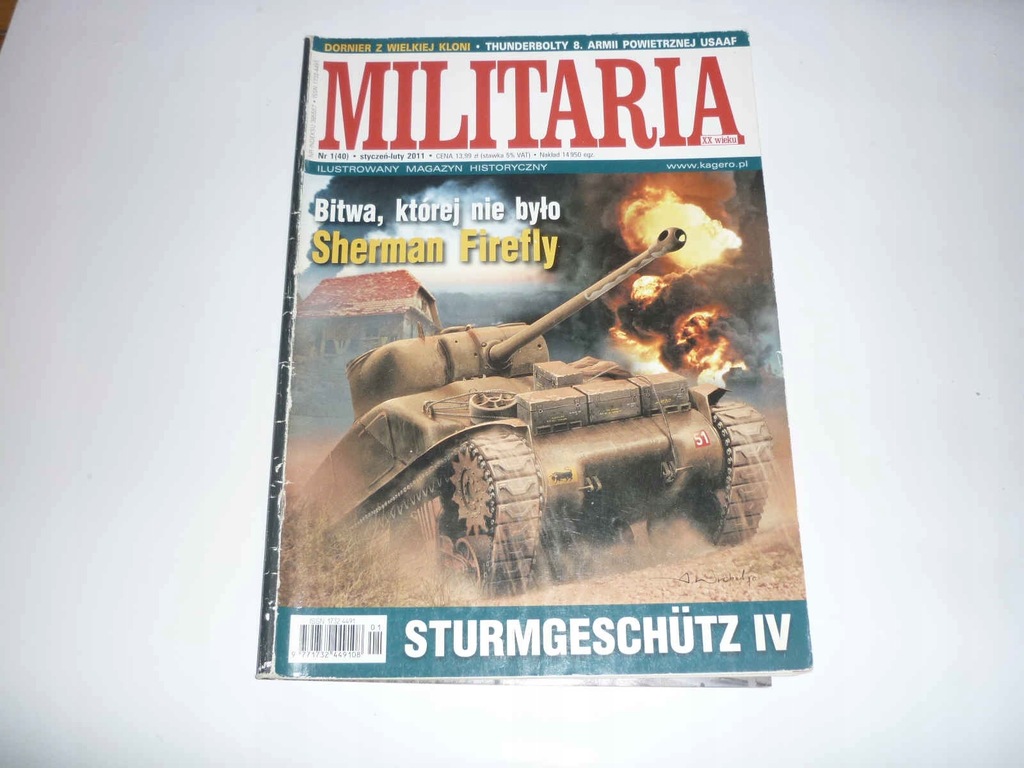 Militaria 1 (40)2011 - magazyn wojskowy