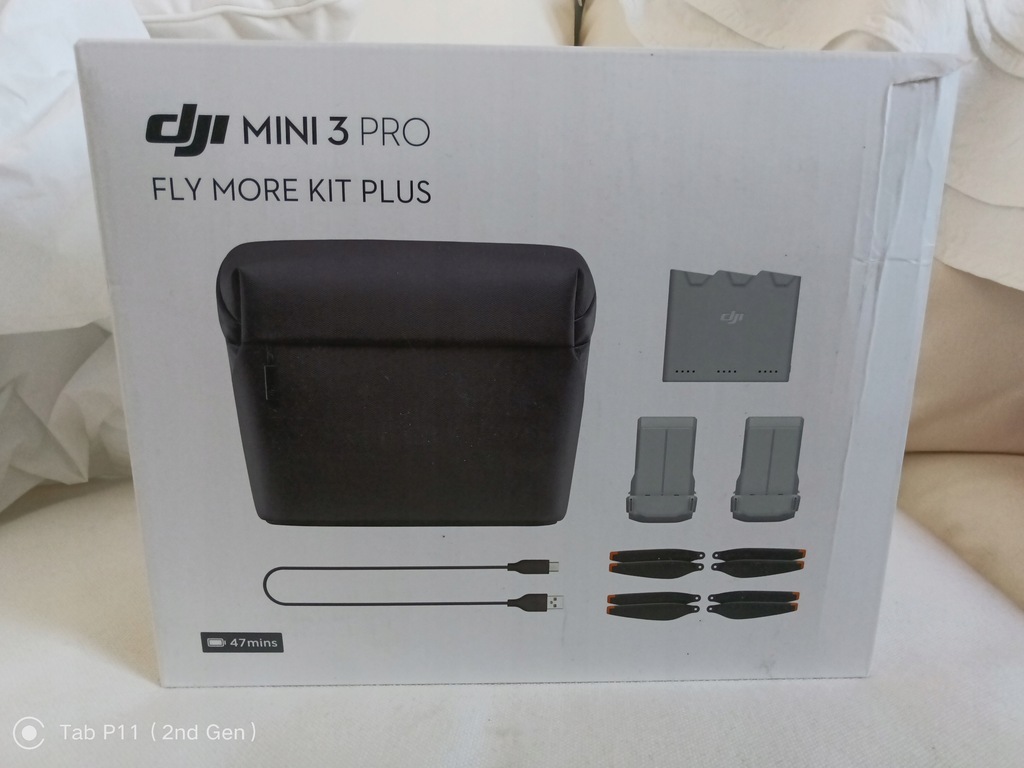 DJI MINI 3-4 PRO FLY MORE KIT PLUS 2 x 3850 mAh-2 x bateria PLUS do 47 lotu