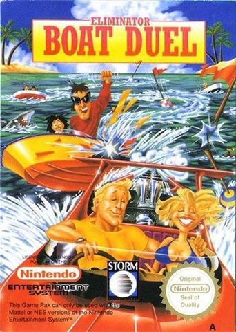 Eliminator Boat Duel - NINTENDO NES PAL PUDEŁKO