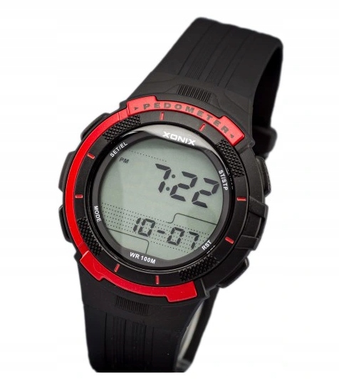Sportowy zegarek Xonix Pedometr z krokomierzem