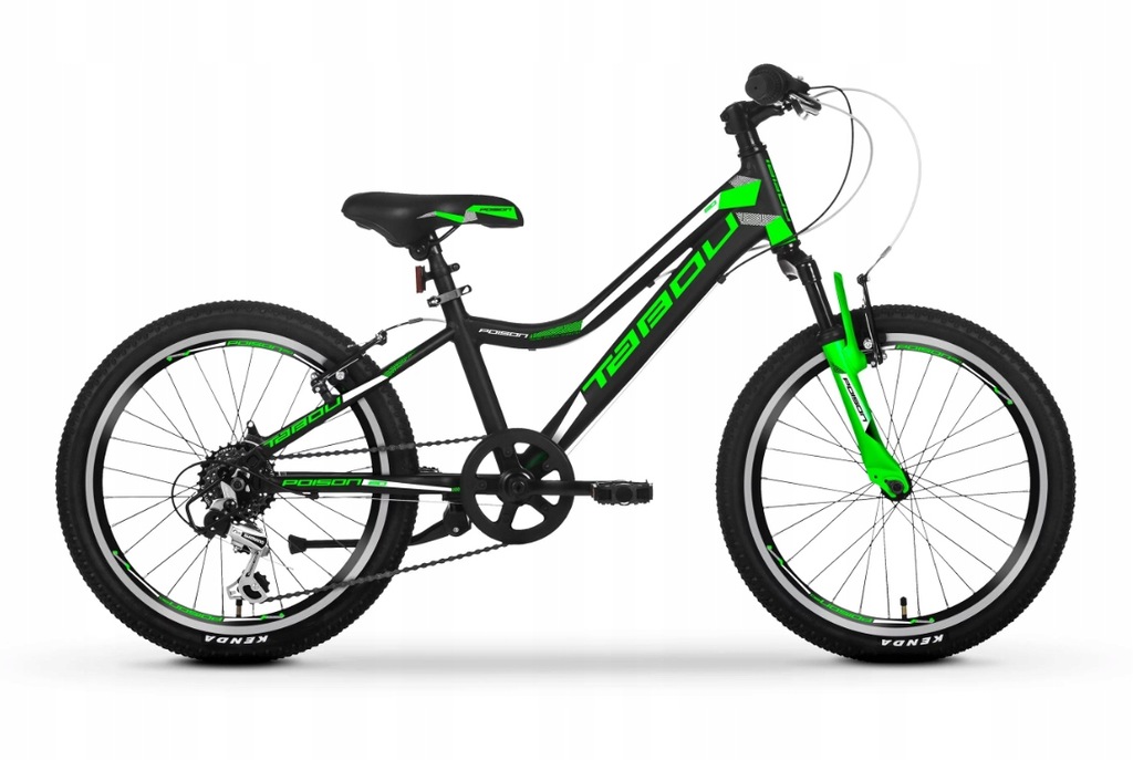 Rower dziecięcy MTB Tabou POISON 20 black/green