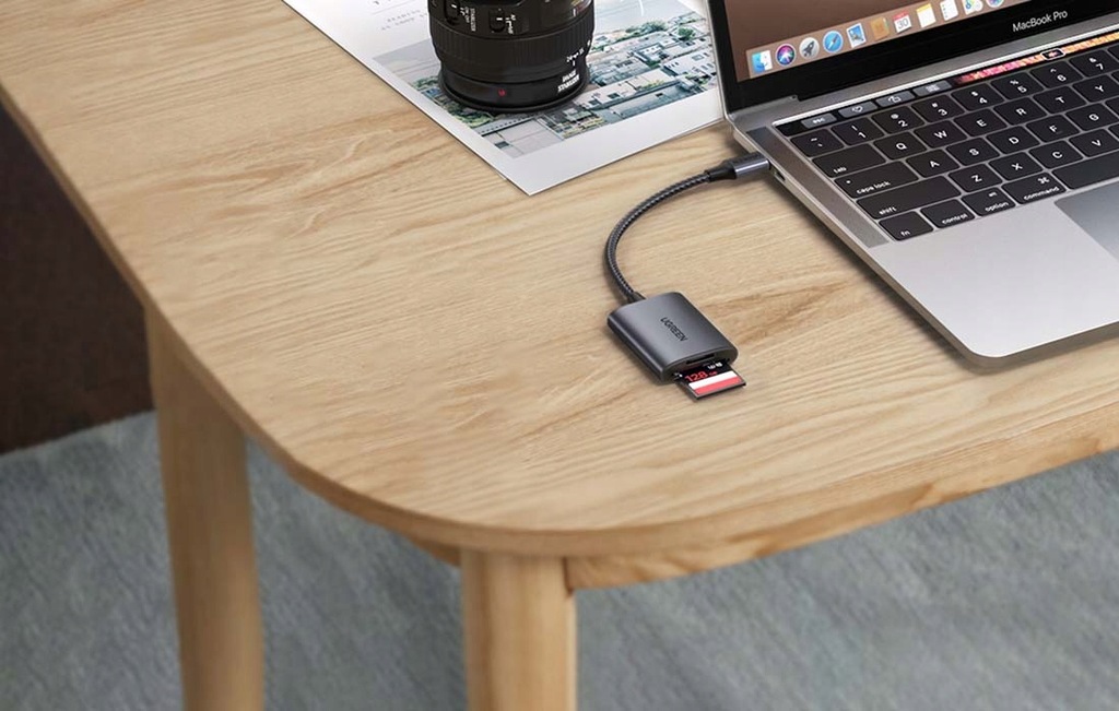 Купить Устройство чтения карт памяти UGREEN USB-C ДО 2 ТБ, 5 ГБ/с.: отзывы, фото, характеристики в интерне-магазине Aredi.ru