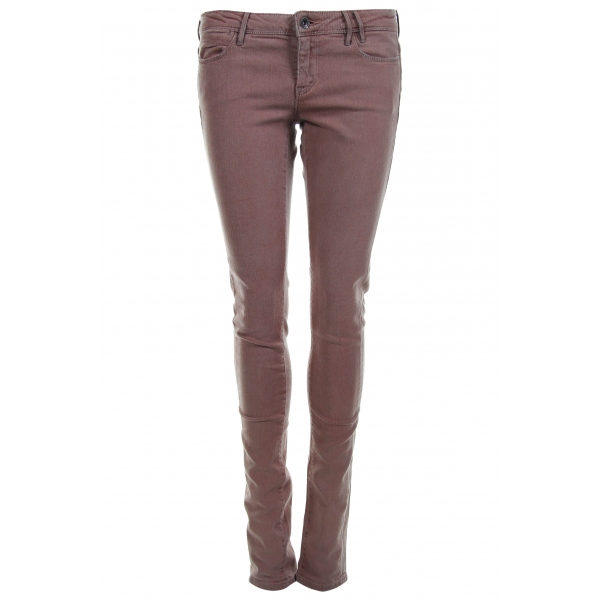 -60% oryginalne JEANSY spodnie GUESS JEANS róż 25