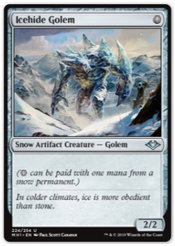 MTG Icehide Golem