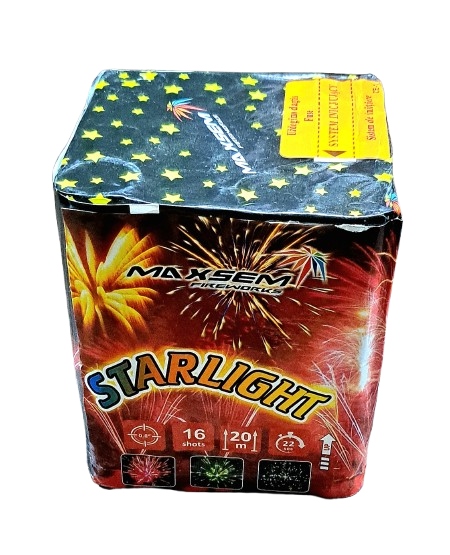 Mocna Bateria - 16 Strzałów w 20 mm Wyrzutnia na Pokaz Imprezę Urodziny