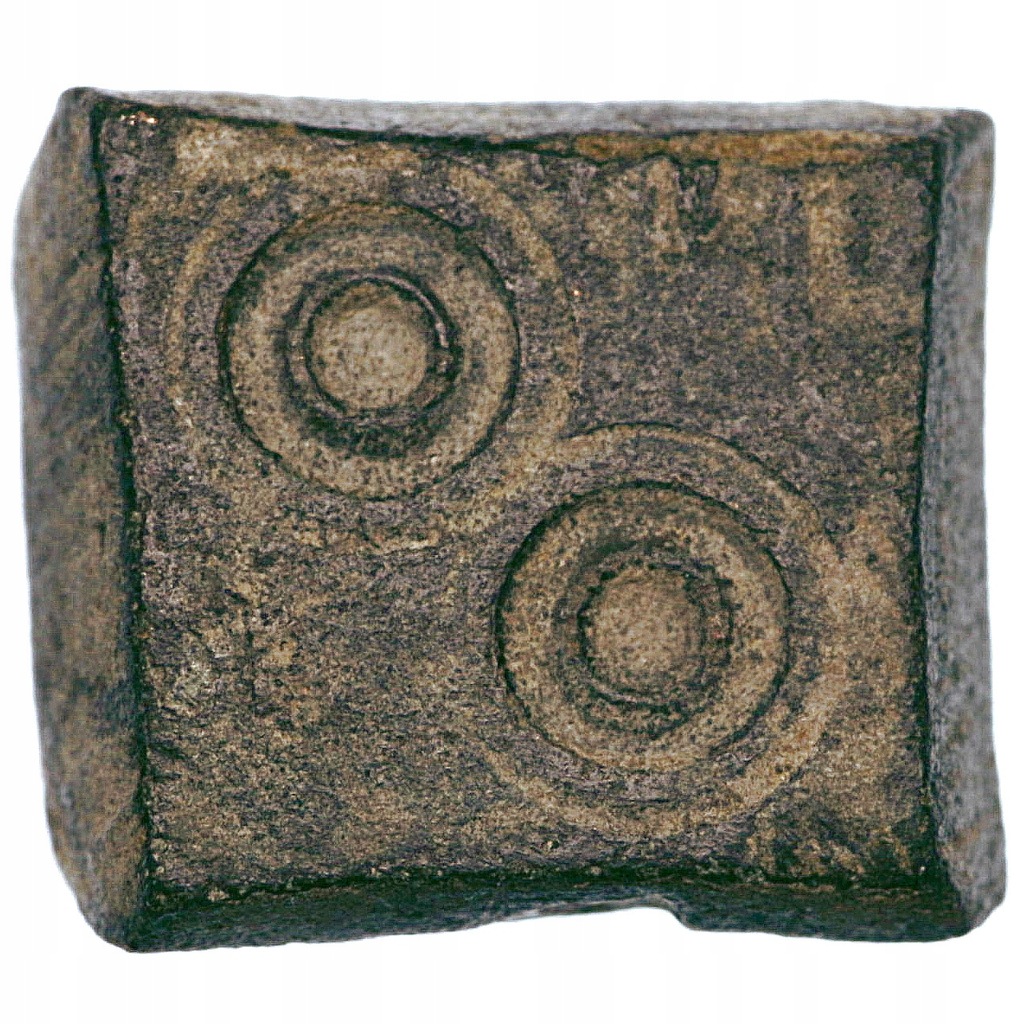 Bizancjum, bardzo ładny odważnik monetarny - hexagrammata, solid+tremissis