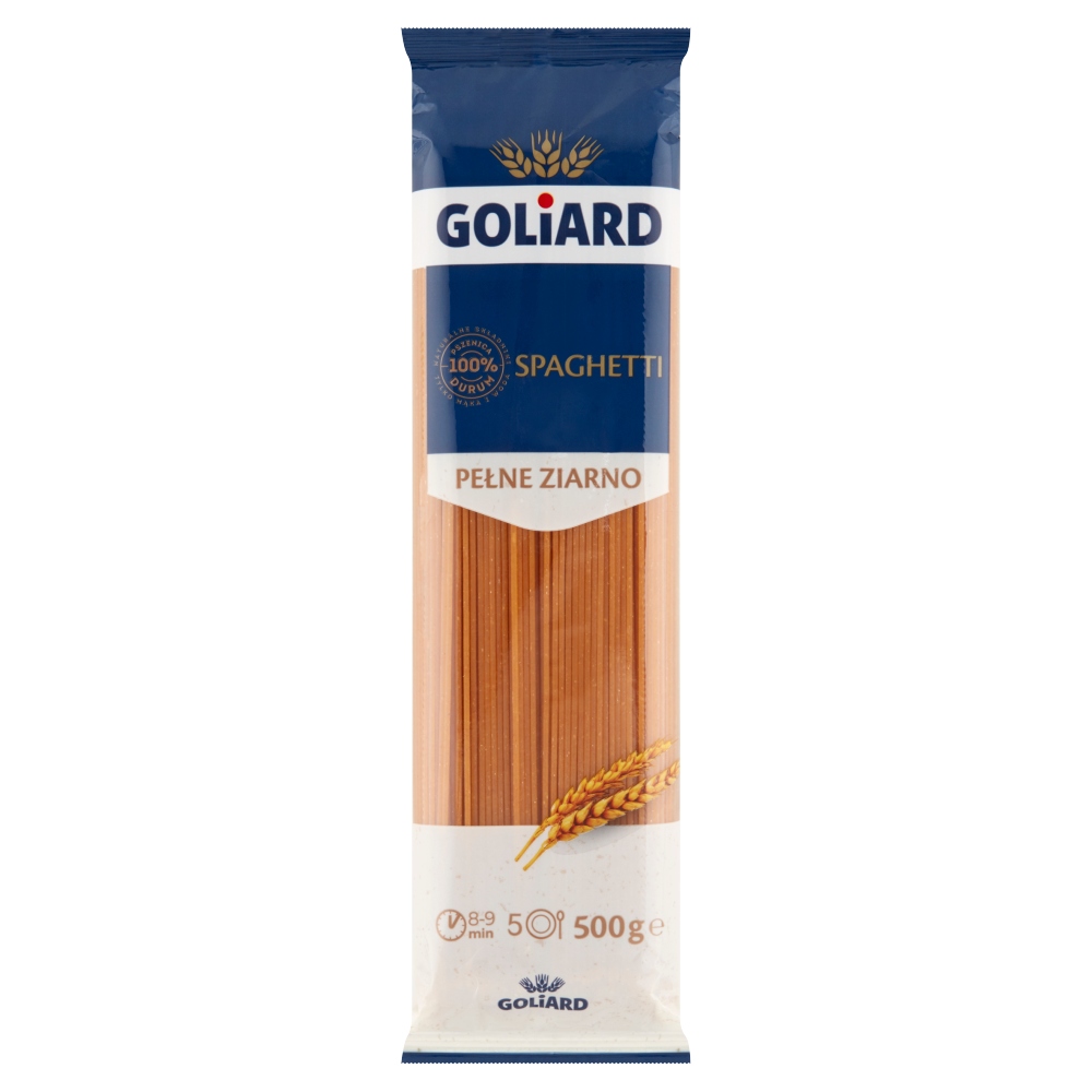 Goliard Pełne Ziarno Makaron Spaghetti 500 G