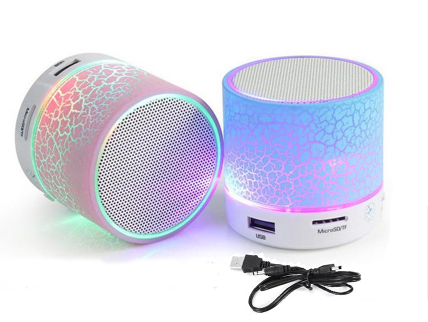 PRZENOŚNY GŁOŚNIK BLUETOOTH LED BEZPRZEWODOWY