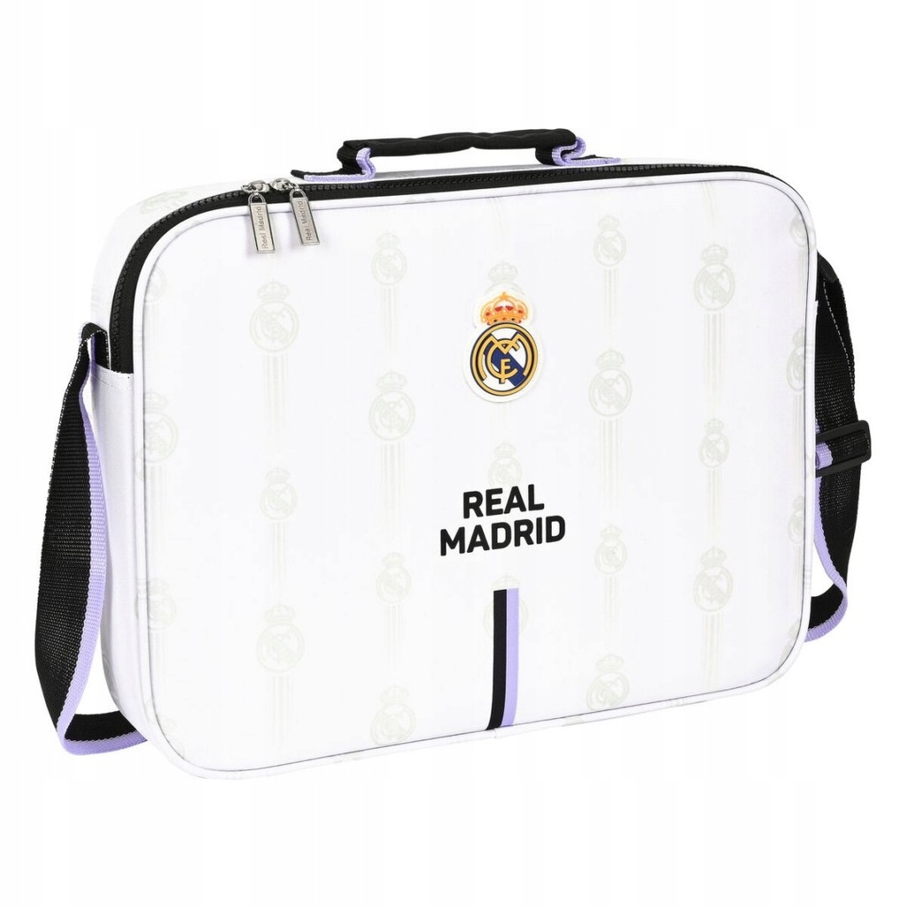 Torba szkolna Real Madrid C.F. Czarny Biały (38 x