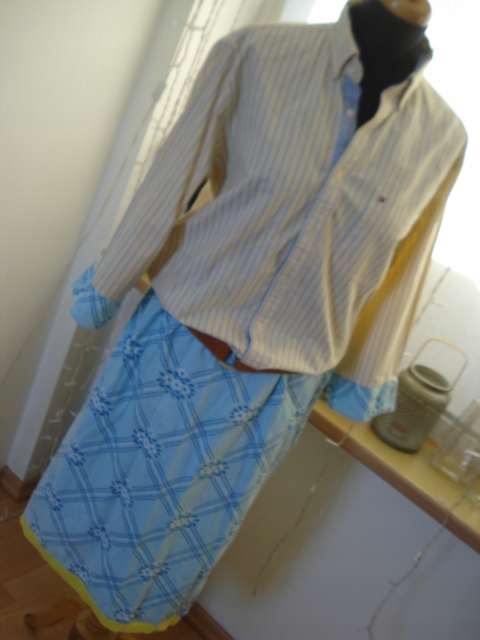 TOMMY HILFIGER koszulowa sukienka jak NOWA L/XL