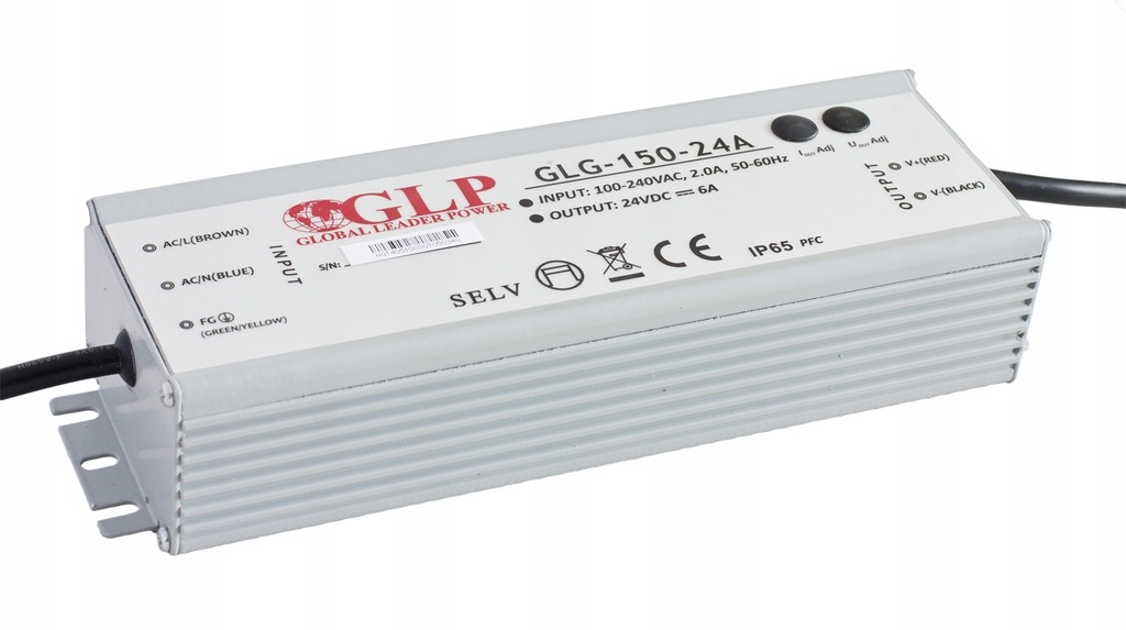 Zasilacz stałonapięciowy 150W 24V z układem PFC GL