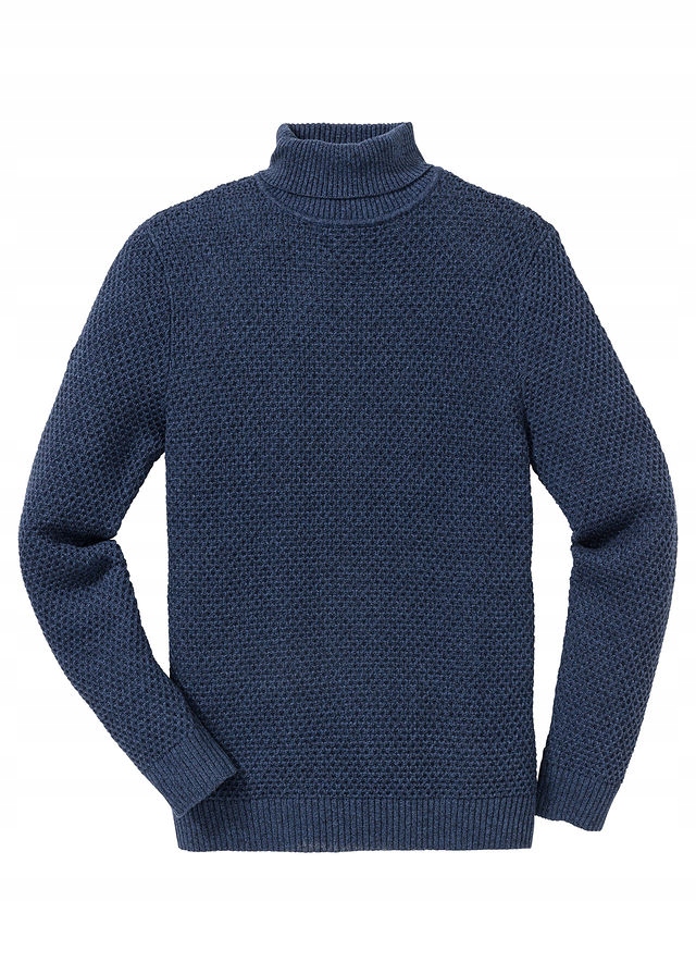 Sweter z golfem Regul niebieski 68/70 (4XL) 914267