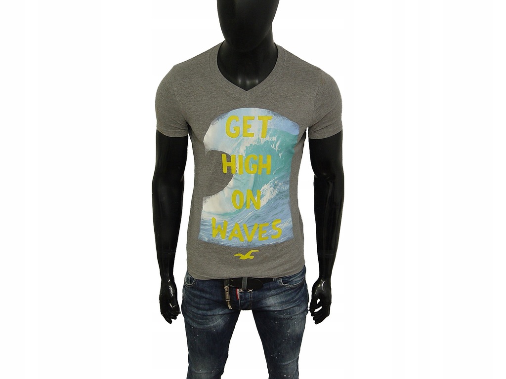 HOLLISTER T-SHIRT MĘSKI ROZ.M