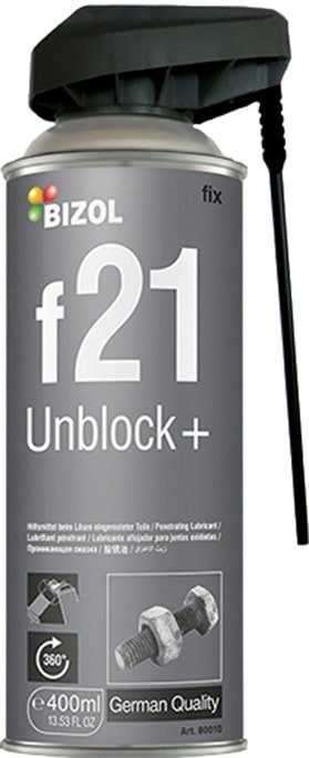 BIZOL UNBLOCK+ F21 SPRAY 400ML