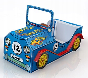 Auto z kartonu ,samochód z tektury tekturowe auto