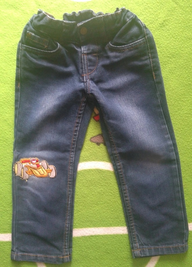 C&A PALOMINO Spodnie 98 cm granatowe jeansy B