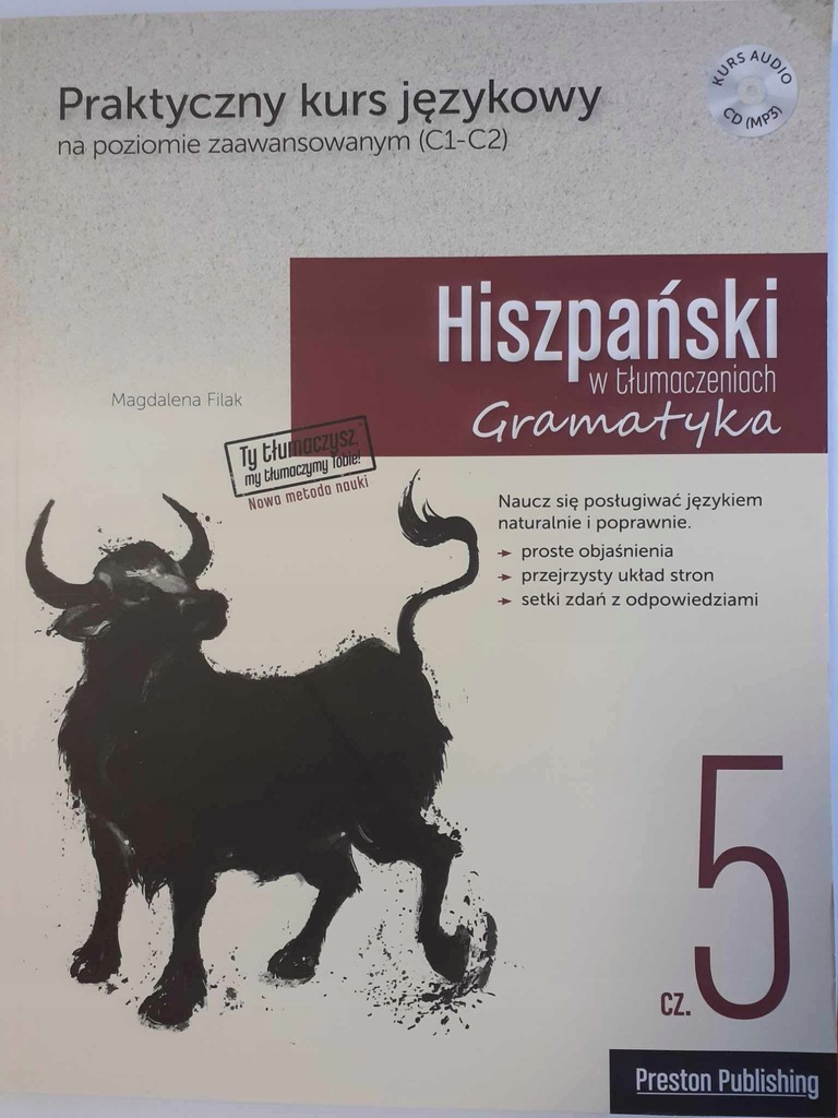 Hiszpański w tłumaczeniach Gramatyka 5 - Magdalena Filak