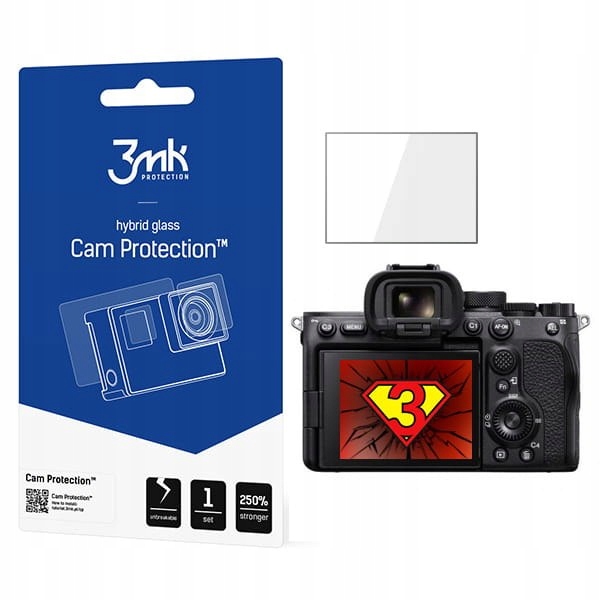 Szkło hybrydowe 3MK CamProtect Sony A7S III